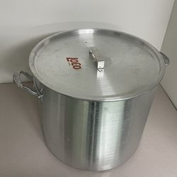 LoCo Aluminum Stock Pot with Strainer Basket