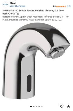 Sloan Sensor Faucet