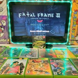 Xbox Gameshark Metal Slug 3 Fatal Frame 2 The Thing X-Men Castlevania Games