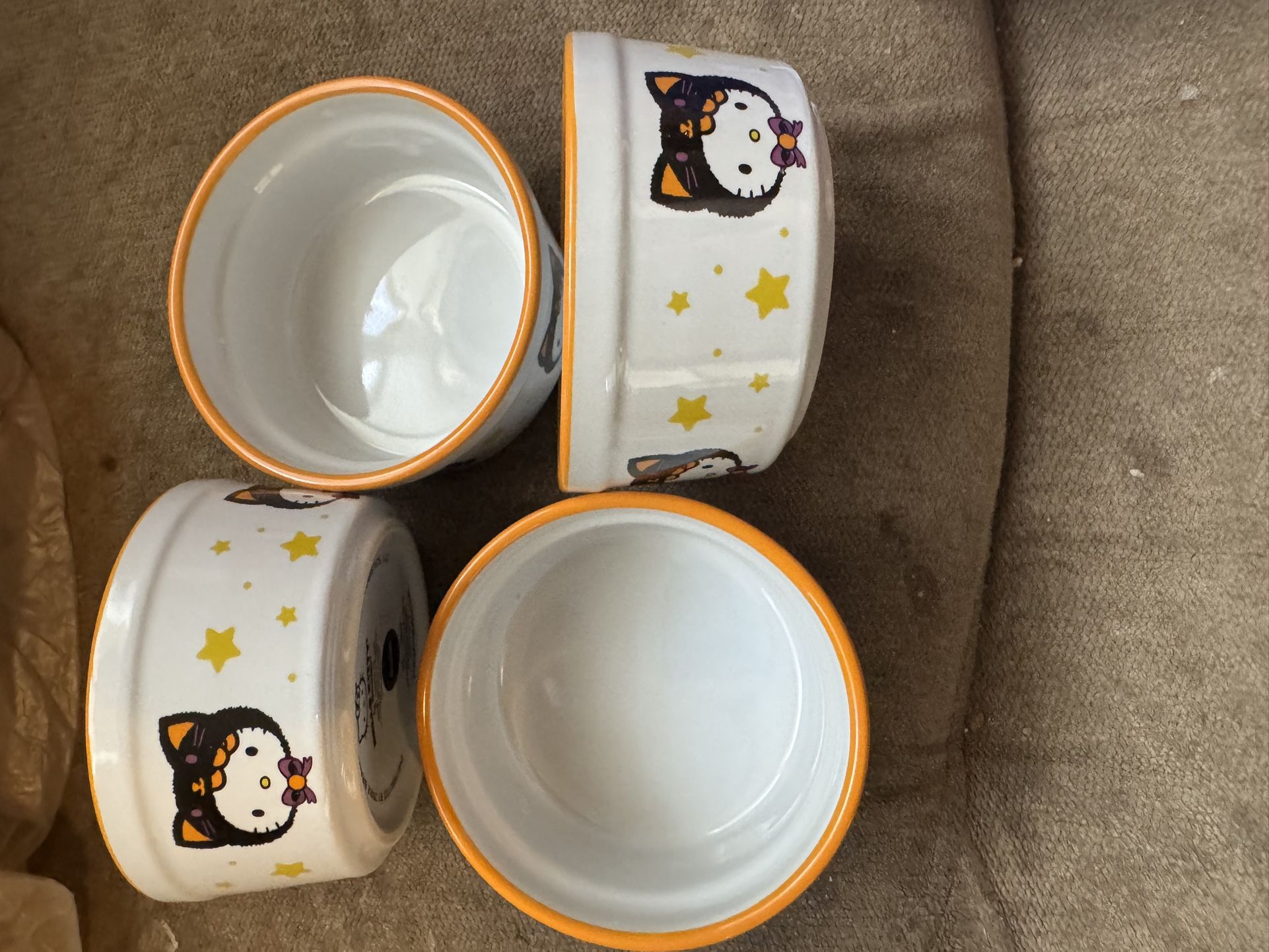 Hello Kitty Black Cat Ramekins