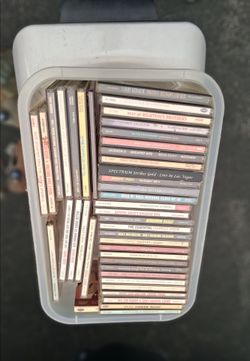3 sets of CD's. Older country and rock