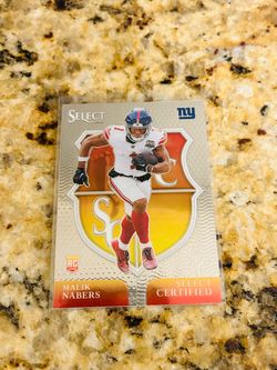 Malik Nabers Select rookie card