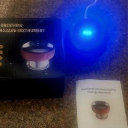 Intelligent Cupping Massager RED light USB CHARGING BNIB Never Used