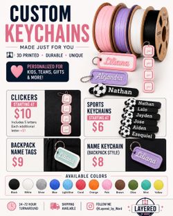 3d printing/keychains