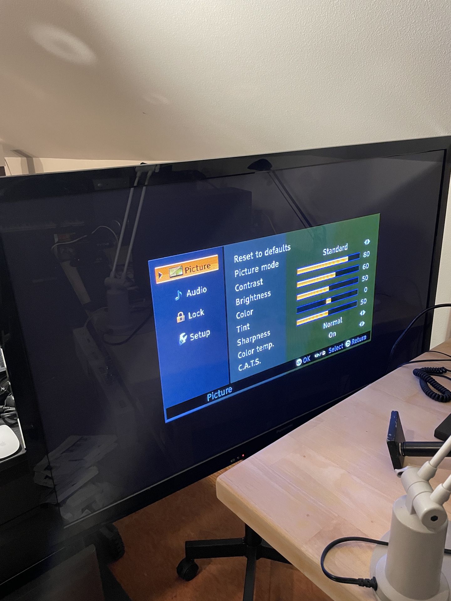 Panasonic P50X60 TV 50 Inches