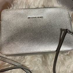 Silver Mk Purse 