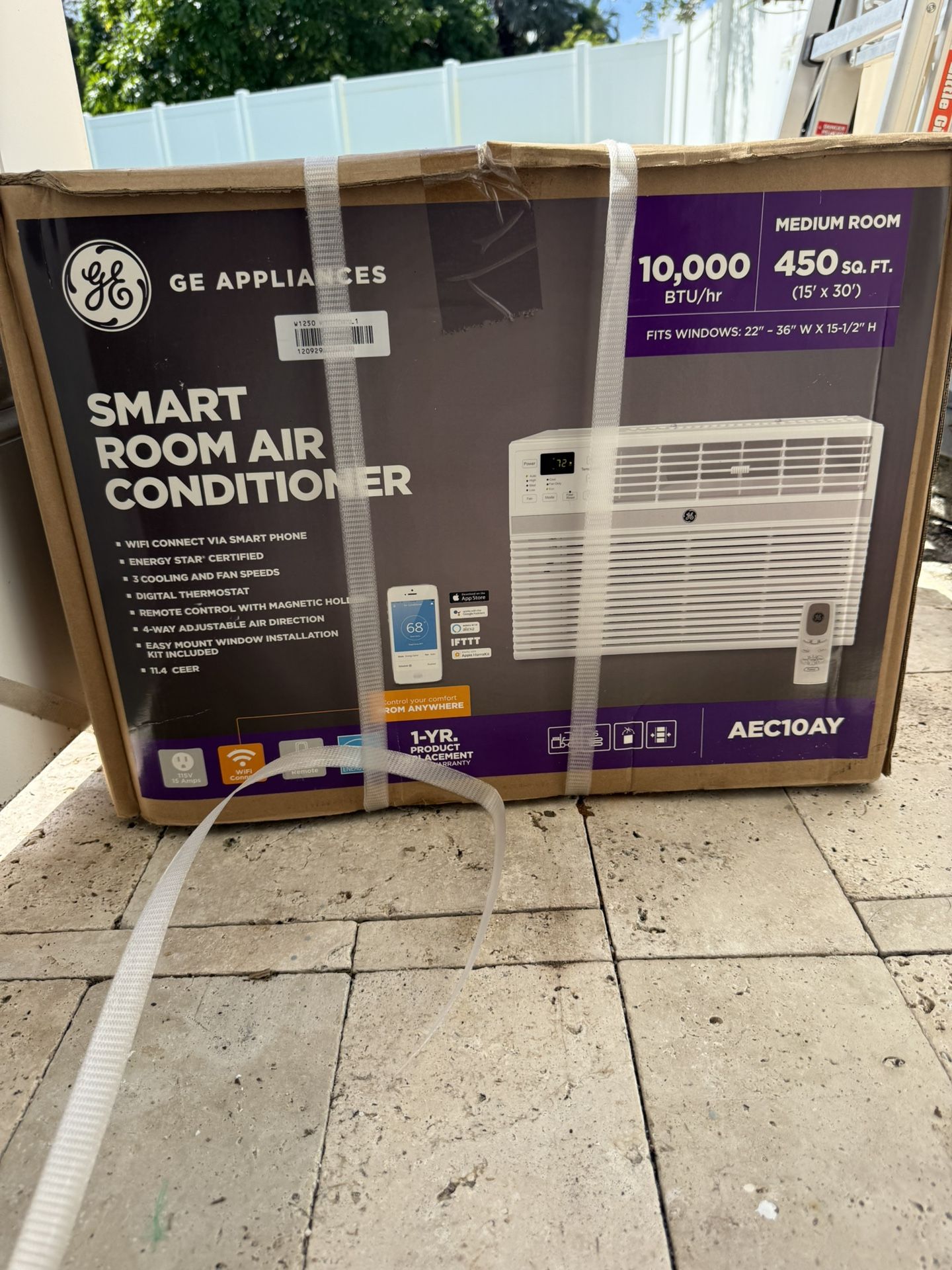 GE SMART ROOM AIR CONDITIONER 
