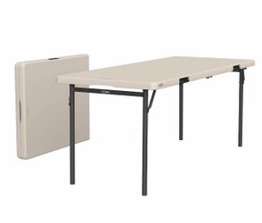 2-pack. Lifetime Commercial 6' Fold-in-Half Table, 2-pack