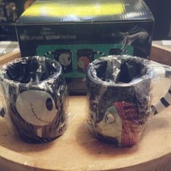 Jack And Sally 3d Cups 