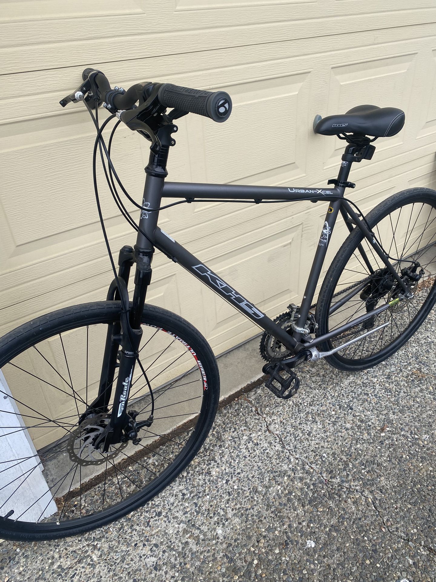 KHS Road Urban Hybrid Bike Disc Brakes L
