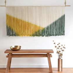 Large Wall Hanging Tie-Dye Yarn Bohemian 