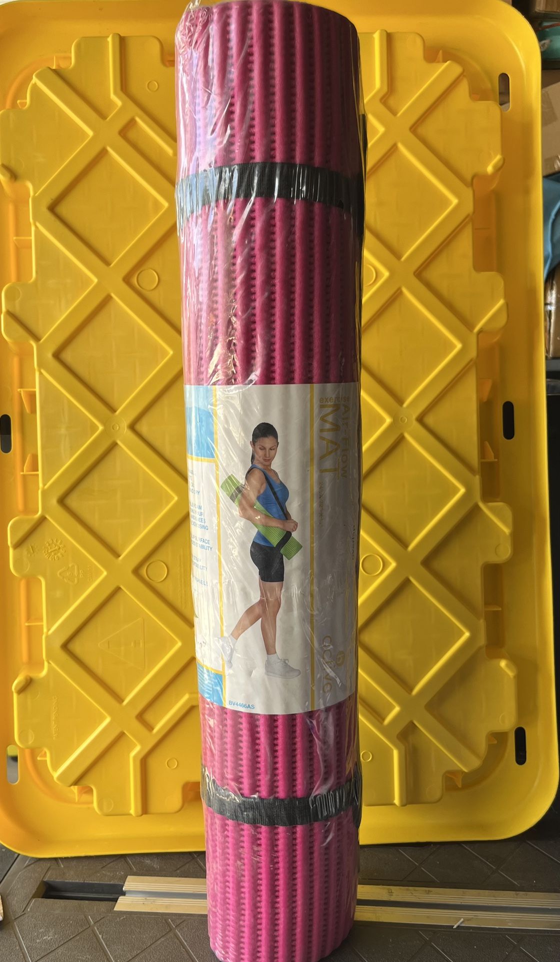 Airflow, Mat Overlap Active Measurements Are 24 X 72 X 1/4