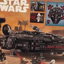 LEGO Star Wars The Dark Falcon Buildable Toy Vehicle
