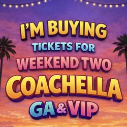 1 ticket, prefer VIP 