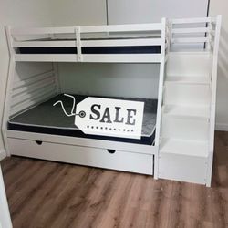 Bunk Bed Camas Literas - Incluye Mattress Colchones Mattress 