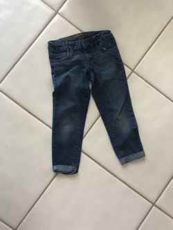 Girls Size 7 jeans peddle pushers