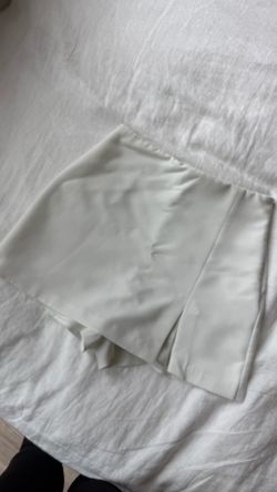 Zara white skort