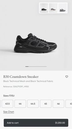 Dior men’s size 13