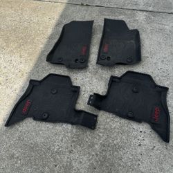 Mopar All Weather Floor Mats for Jeep Wrangler JL 4xE