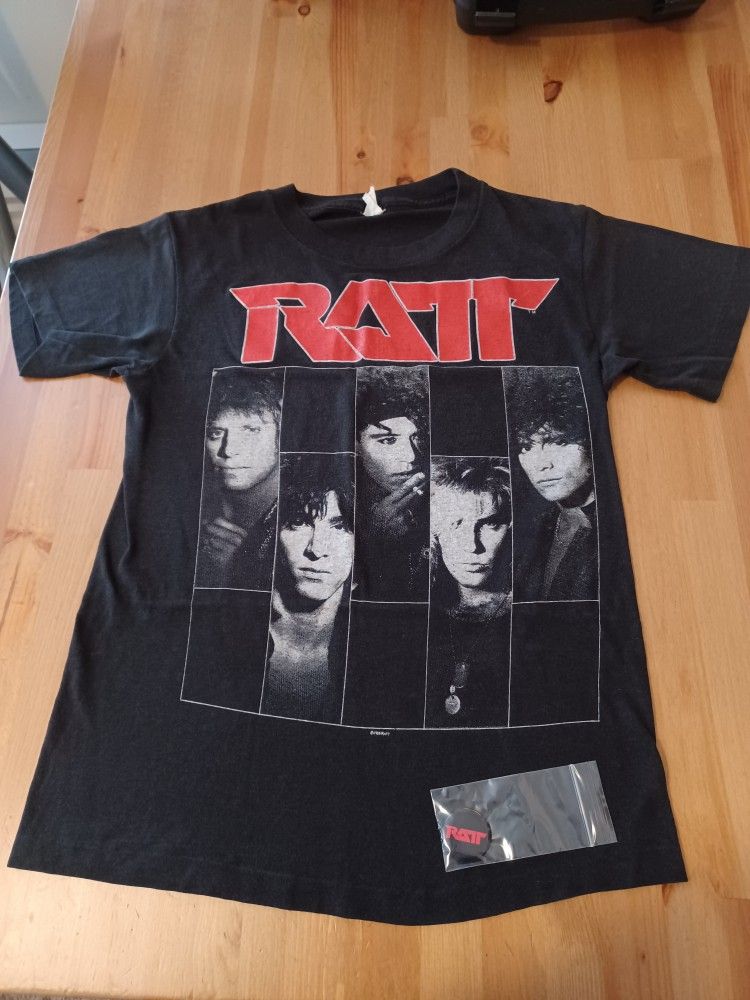 Genuine Vintage 80's Original Ratt (1987) Band Concert/Tour Shirt