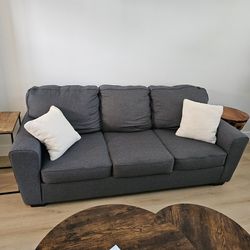 Blue Grey Sleeper Sofa 