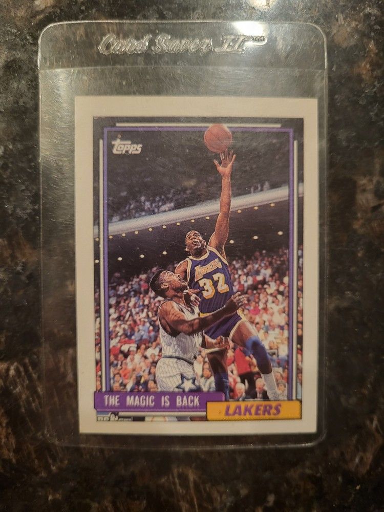 1992 Topps #54 Magic Johnson