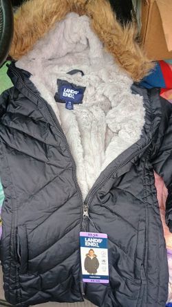Lands end Girls Winter Coat NEW