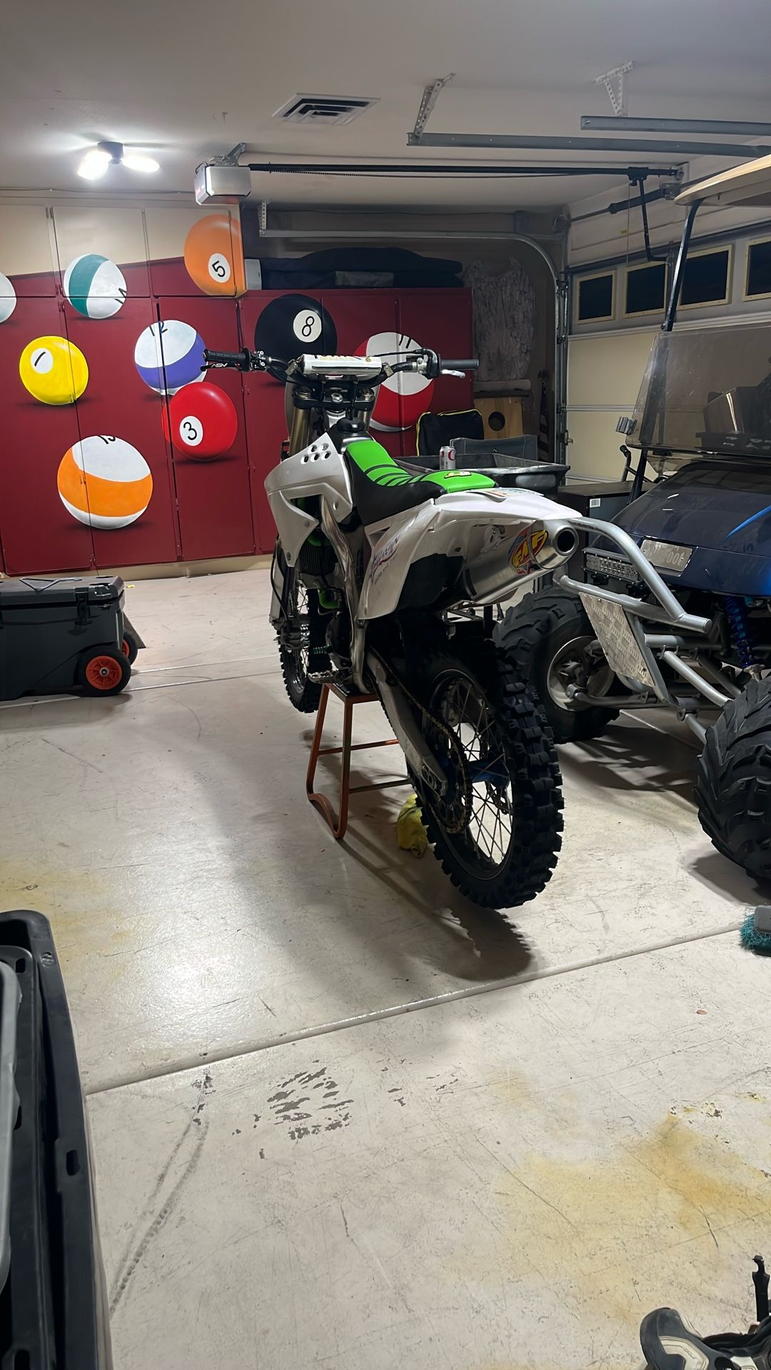 2009 kawisaki kx250f