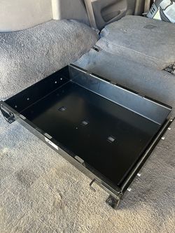 Generator slide out tray