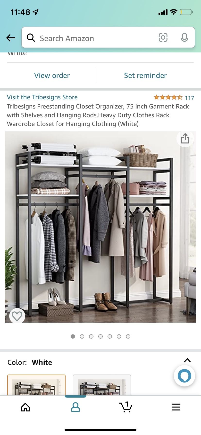 NEW IN BOX Closet Organizer