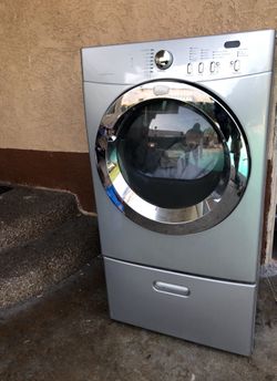 Frigidaire infinity stand up front load dryer