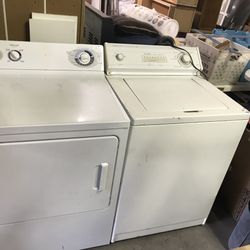 Washing machine & gas dryer