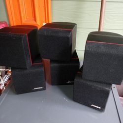 4-DOUBLE SET BOSE SPEAKERS