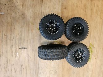 Scx24  1" tires and wheels
