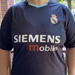 Real Madrid Soccer Jersey Blue