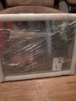 Window with white frame