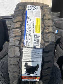 SET OF 4 NEW TIRES LT275/70/18 FALKEN A/T $875 CASH OBO