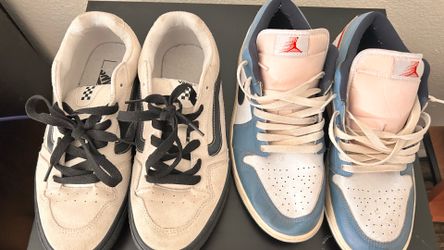 Vans Caldrone 10’5  Mens,  Air Jordan 1s Low 9’5 Mens