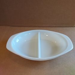 Vintage Pyrex Divided Dish 