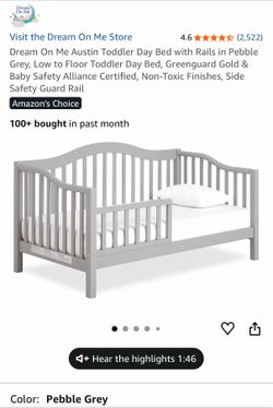 Dream On Toddler Bed