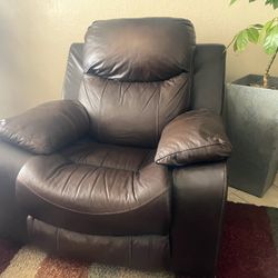 Brown Leather Couches 