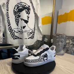 Unique Custom Sneakers And Shirt 