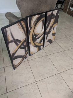 Free 3-piece canvas