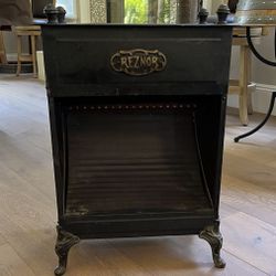 Antique Vintage Heater - great as unique end or small console table