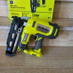 Ryobi ONE+ 18V AirStrike 16-Gauge Cordless Finish Nailer (Tool Only)