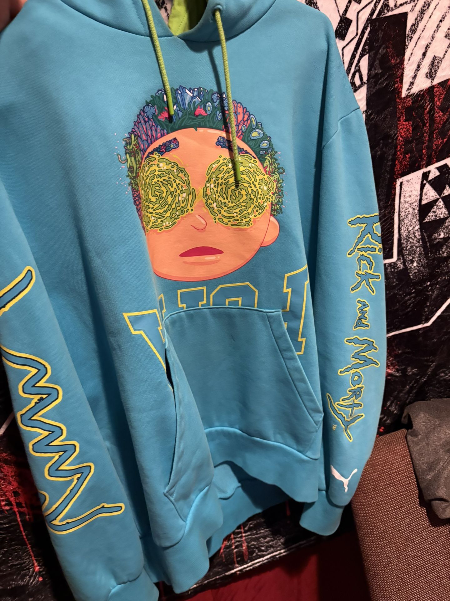 Rick And Morty Puma Lamelo Ball Hoodie 