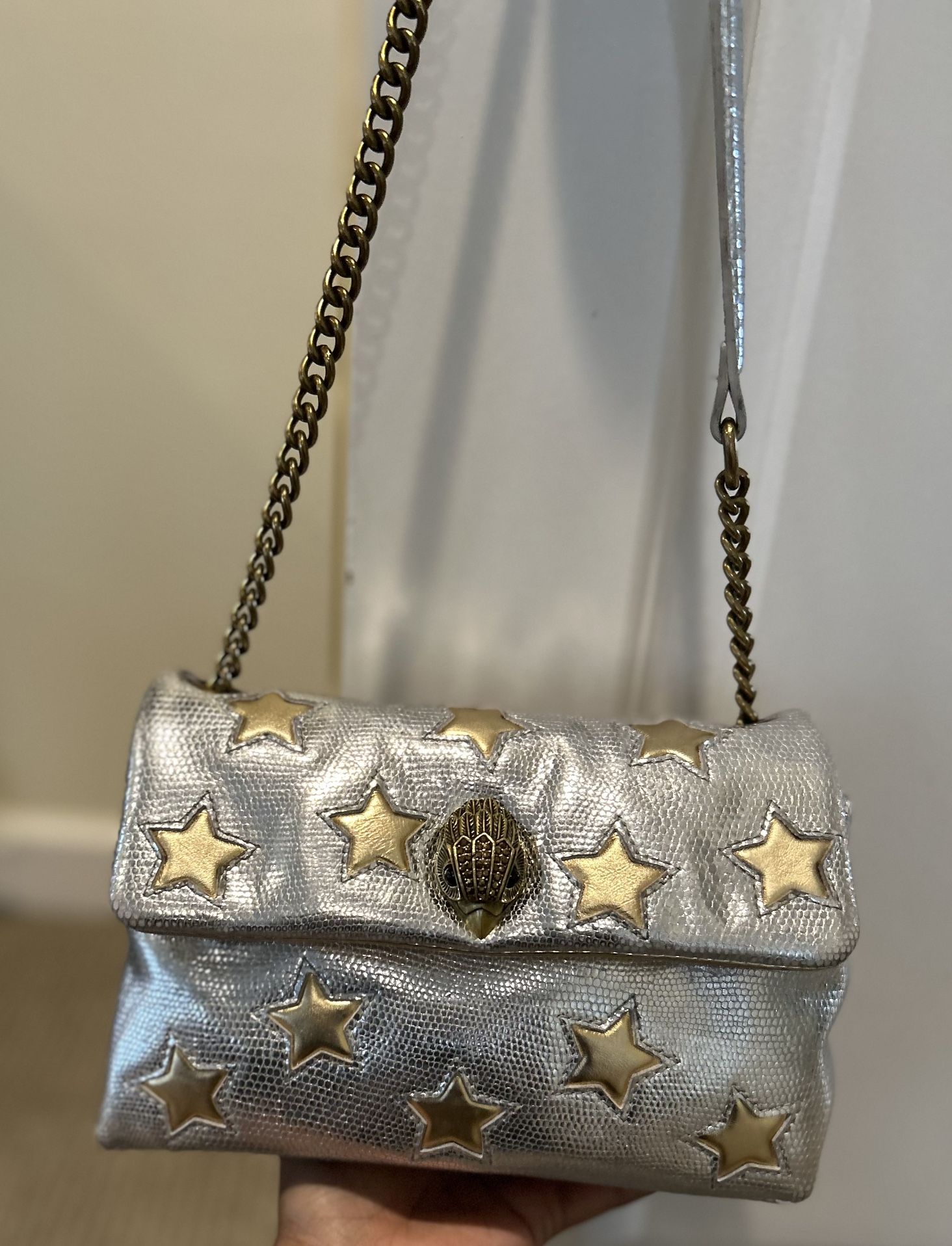 Kurt Geiger Silver Purse !
