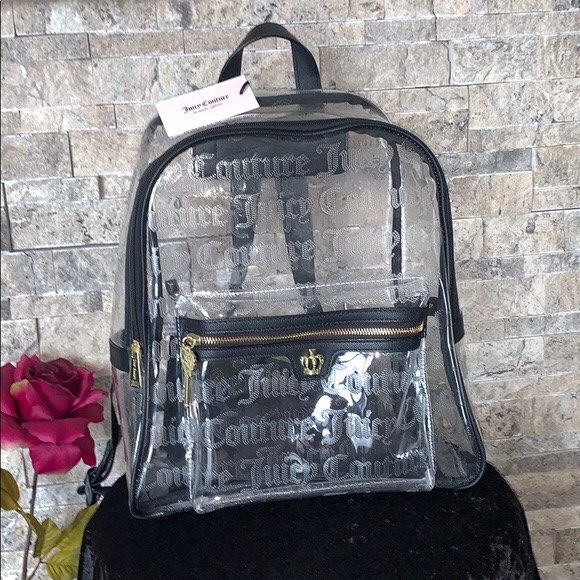 Juicy Couture Clear Backpack
