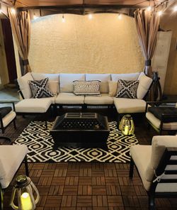 Beautiful Tan Sectional Patio Couch! 1 LEFT!!