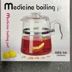 New Glass Medicine Boiling Pot